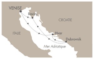 itinéraire croisière adriatique