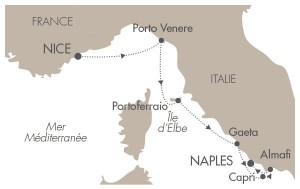 itinéraire croisière méditerranée