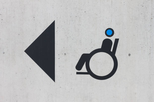 Signalétique d'accès pour fauteuil roulant